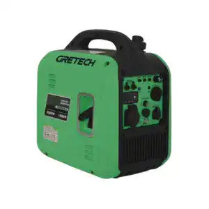 Portable Gretech power generator with multiple outlets and high wattage for outdoor activities, camping, and emergency backup power solutions.