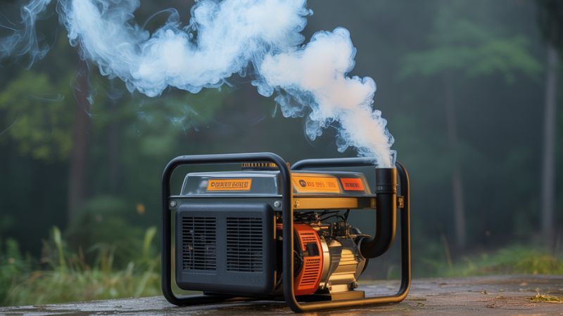 Tragbarer Generator ohne Abgase im Freien (Modell 100%) – rauchfrei, ideal für Notstromversorgung zu Hause, Camping und Outdoor-Aktivitäten. Langlebige und zuverlässige Notstromquelle.