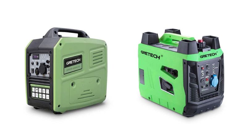 High-quality Gretech portable power generators, compact and durable for outdoor activities, camping, and emergency backup, providing reliable electricity wherever needed.